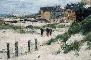 Eugene Boudin The Inlet at Berck oil